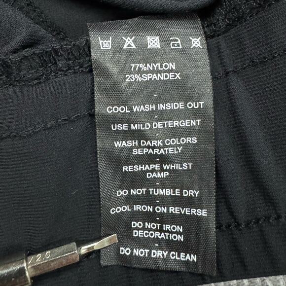 NEW Three Nails Joggers Pants Mens XL BLACK Woven Elastic Waist Pockets Athletic - Picture 5 of 9